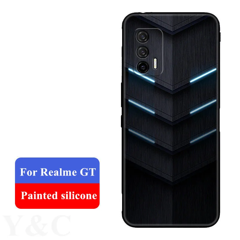 

2021 для oppo Realme gt 5g чехол силиконовый окрашенный силиконовый мягкий ТПУ чехол для телефона oppo realme gt чехол fundas coque