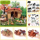 Набор фигурок-имитаторов дикой фермы, птицы, морской образ жизни, коллекционная развивающая игрушка для детей, подарок