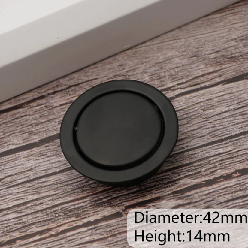 

Door Handles Cabinet Knob Kitchen Furniture Round Drawer Pull Ring Pull Vintage Desk Wardrobe Handle Tool for Furniture Holder