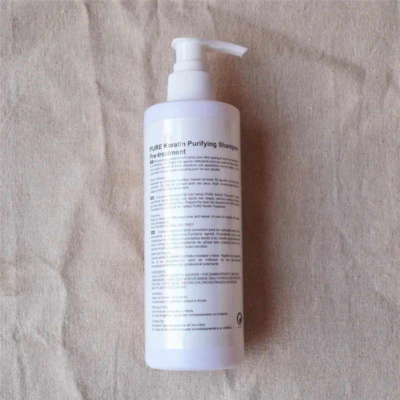 

PURC Formaldehyde Free Brazilian Keratin Straightening Hair Treatment 1000ml And Purifying Shampoo 300ml Hair Care Set