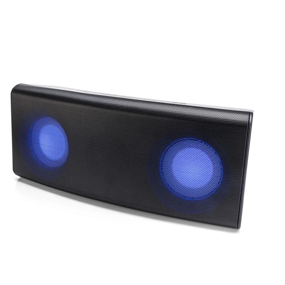 HYASIA светодиодный Bluetooth 5 0 динамик Портативная колонка сабвуфер стерео звук