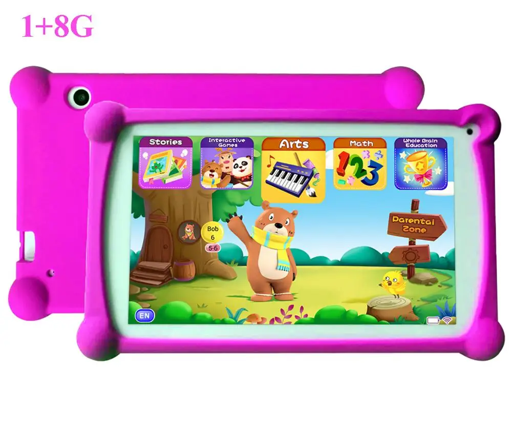 Детский планшет B. PAW 7-дюймовый HD дисплей 1 + 8G Android 6 0 для взрослых и детей 120