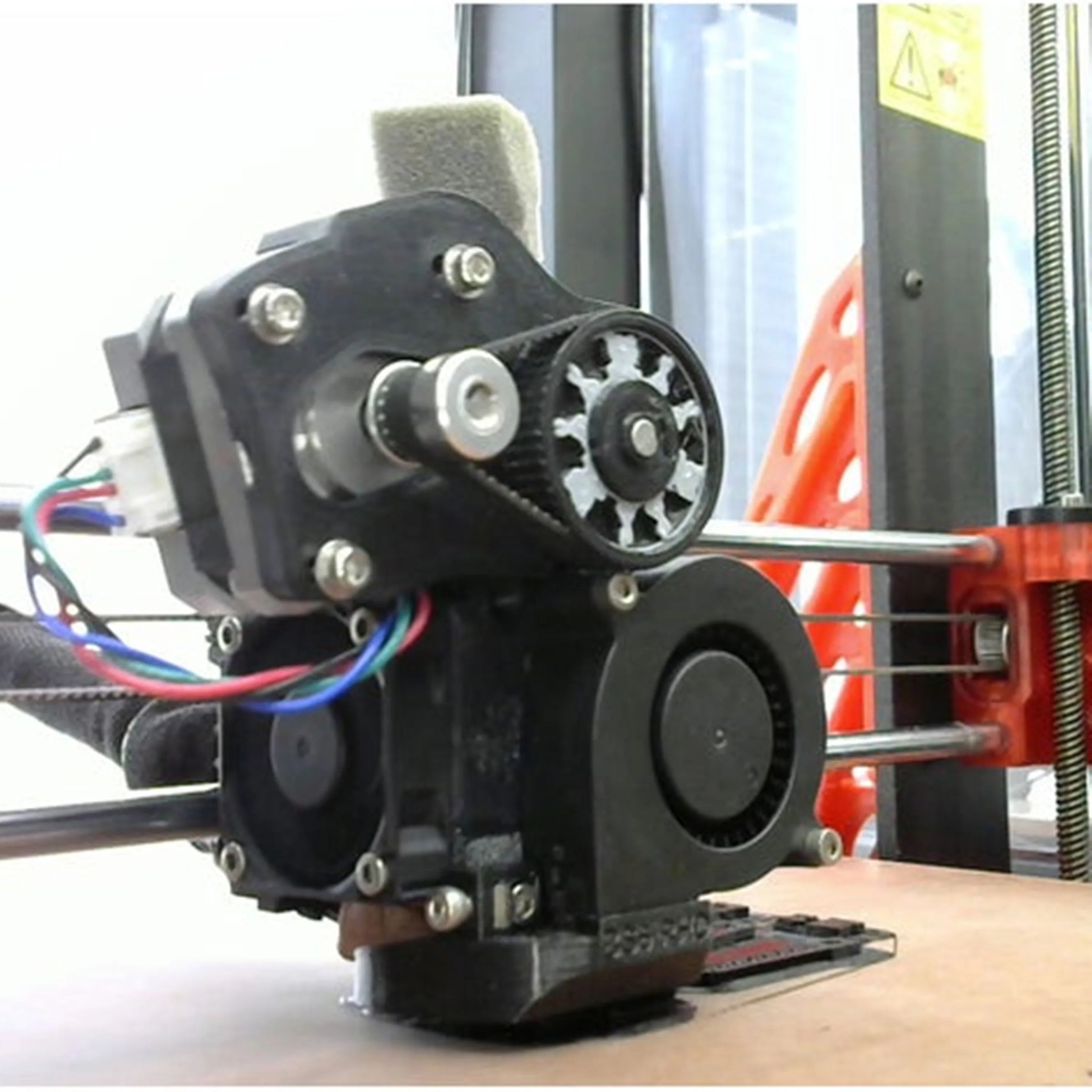Prusa i3 MK3S BNBSX комплект экструдера с короткими ушками и моторными винтами |
