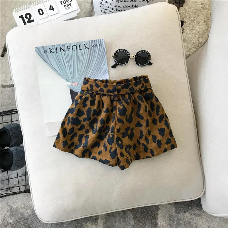 

2019 New Winter Item Girl Fashion Leopad Thick Warm Pant