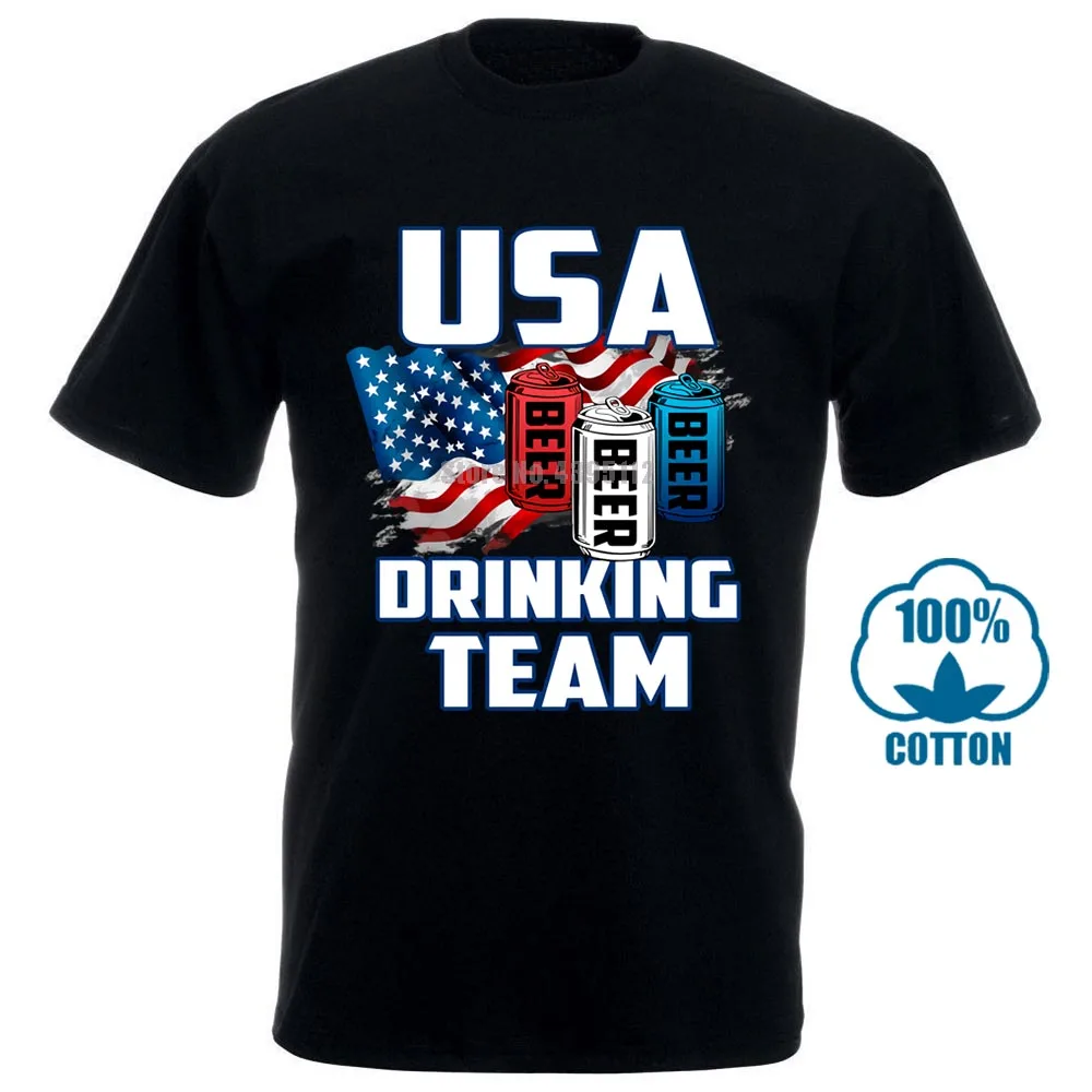 Забавная футболка с американским флагом 011817|Мужские футболки| |