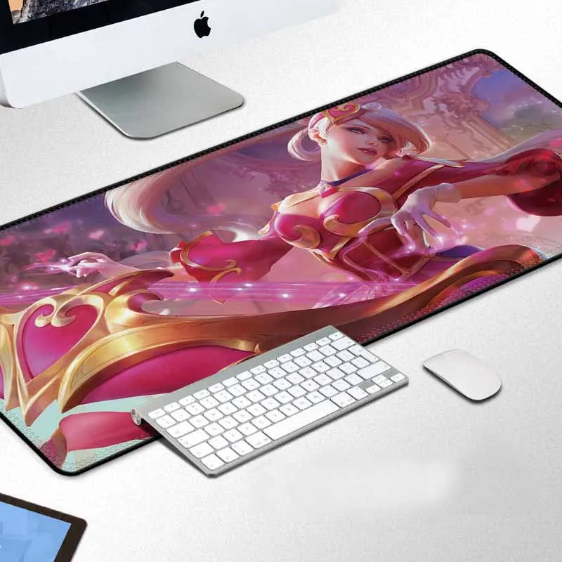 Gaming Mousepad Large Mouse Pad Locking Edge Rubber Laptop Computer Gamer Play keyboard Mats | Компьютеры и офис