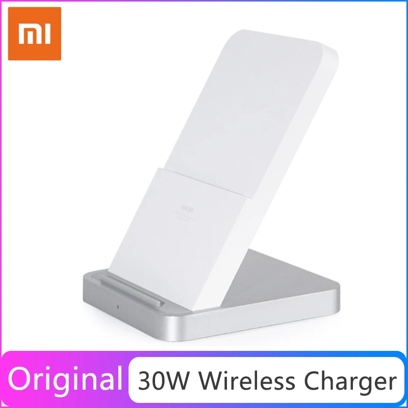 Оригинальное Беспроводное зарядное устройство Xiaomi с вертикальным воздушным