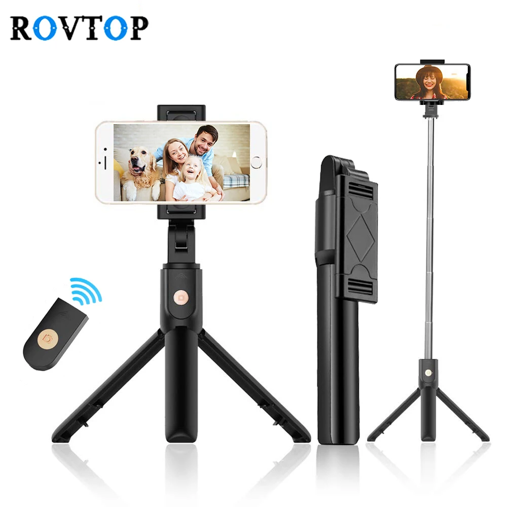 Портативная селфи палка Rovtop с Bluetooth 4 0 мини штатив для смартфонов iPhone Android