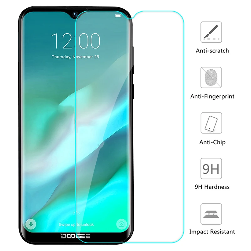 Закаленное стекло Для Doogee Y8 Plus ультратонкая Защитная пленка для экрана 6
