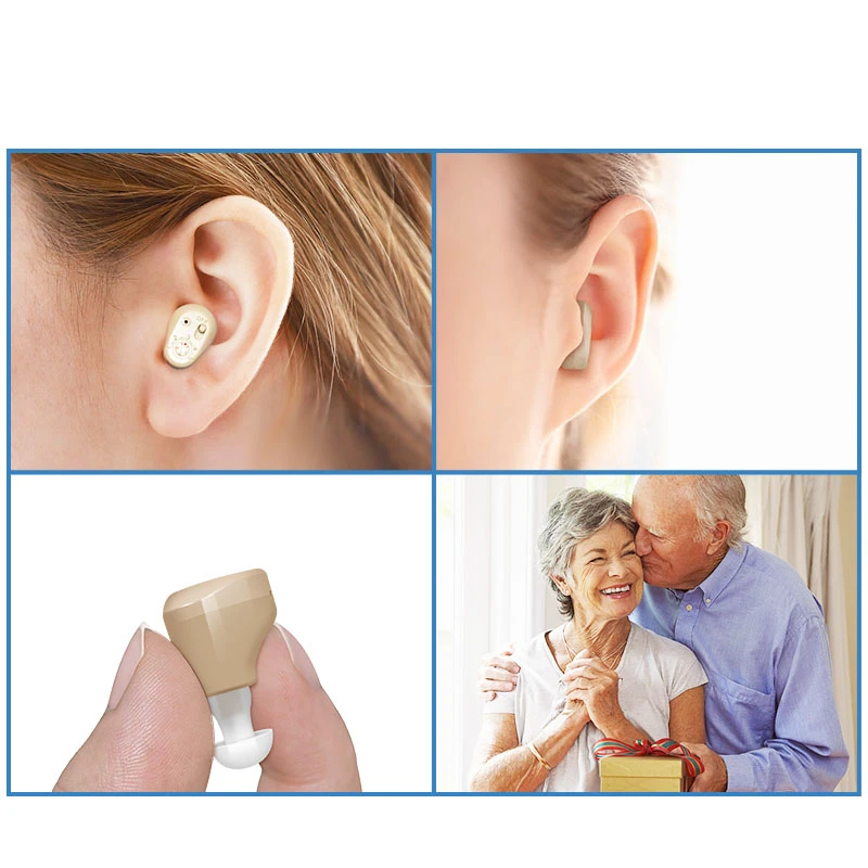 Мини-слуховой аппарат миниатюрные перезаряжаемые наушники-вкладыши