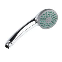 practical design handheld shower head bathroom top sprayer round shape shower head for home bathroom supplies