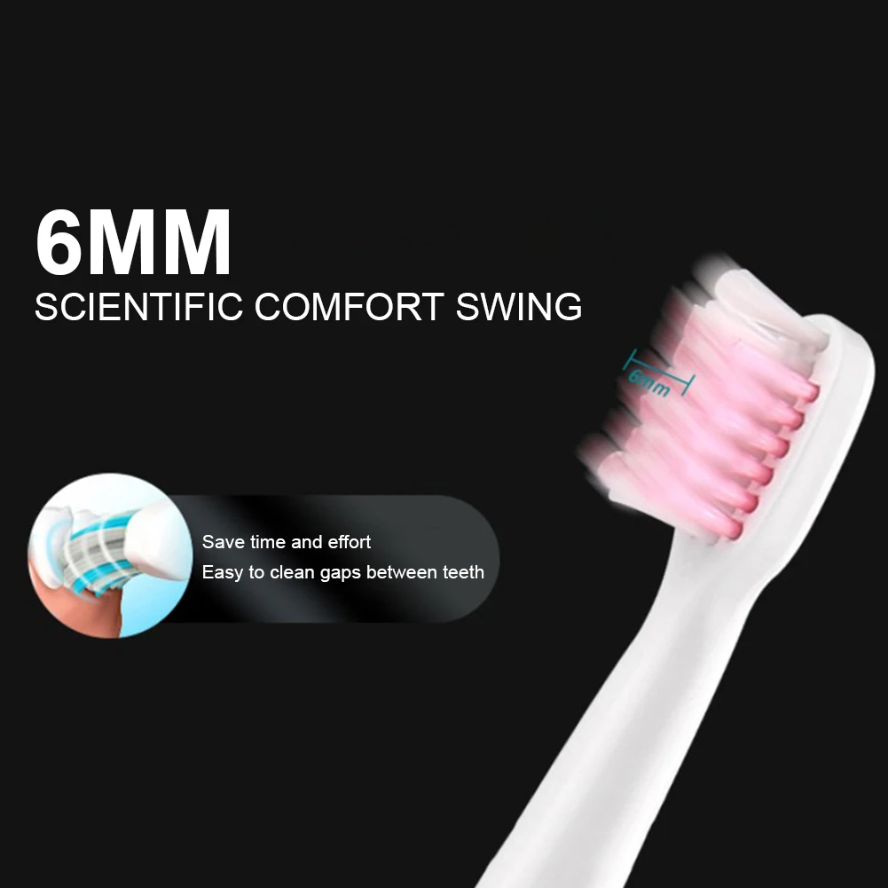 

Sonic Electric Toothbrush Ultrasonic Automatic USB Rechargeable IPX7 Waterproof Whitening Teeth Tooth Brush Head Holder Adult