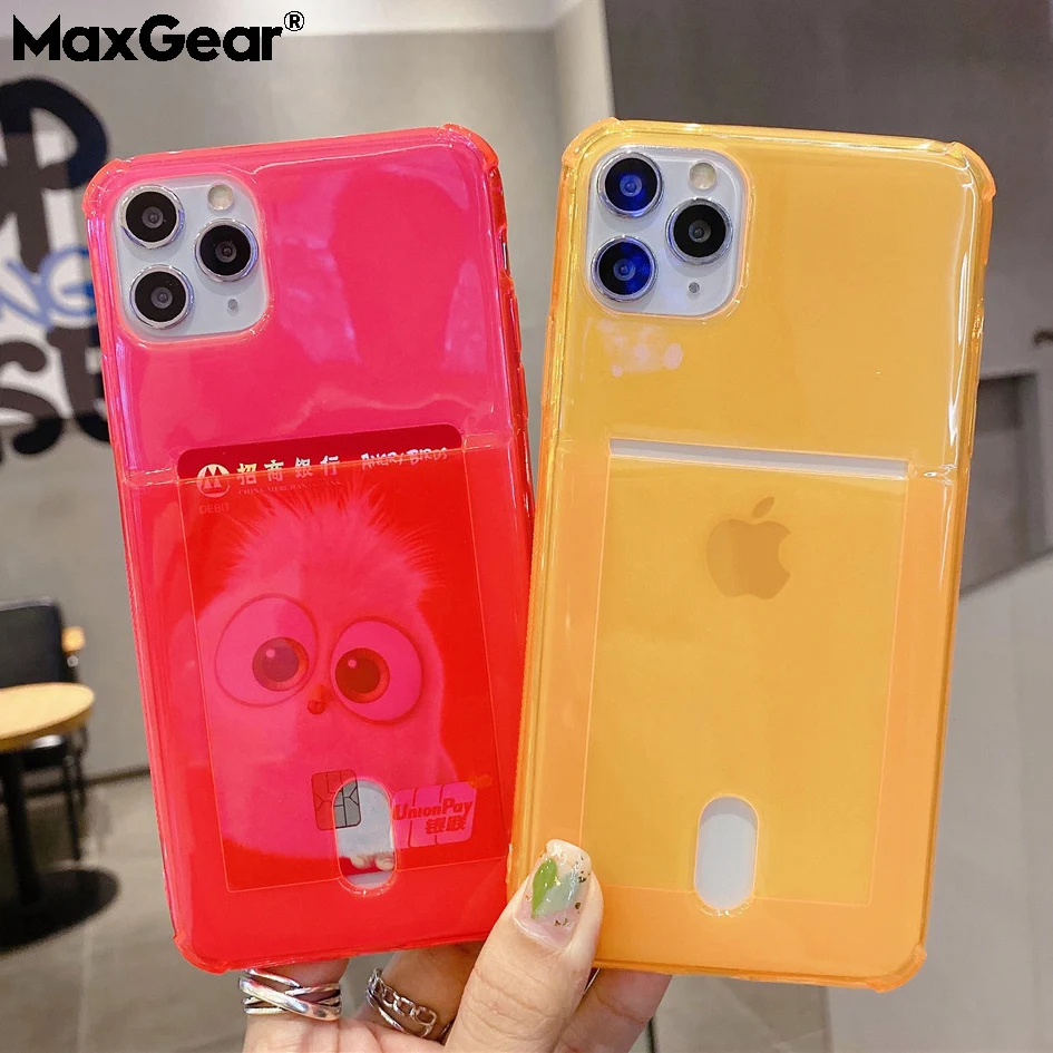 Флуоресцентный чехол для iPhone 11 Pro Xs MAX XR X 6 6s 7 8 Plus SE 2|Бамперы| |