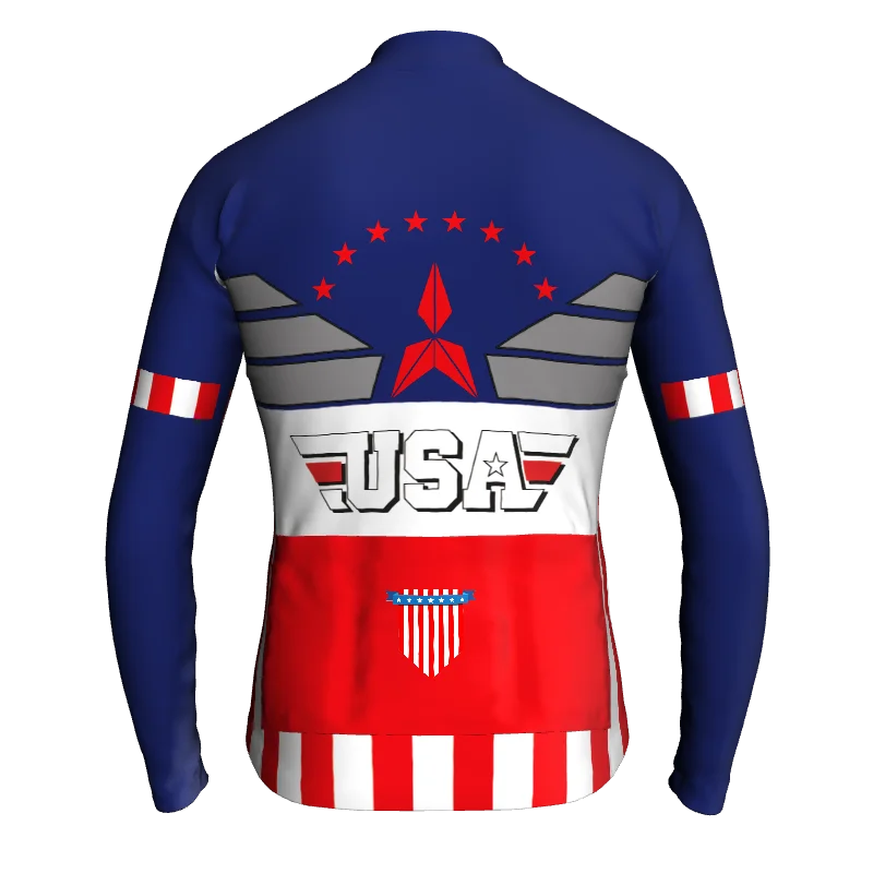 Велоспорт США Джерси велосипед MTB Pro команда одежда куртка дышащий спортивный топ