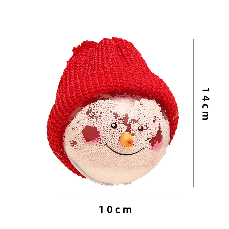 Новые украшения зернистый Снеговик шар креативная кукла кулон Рождественская