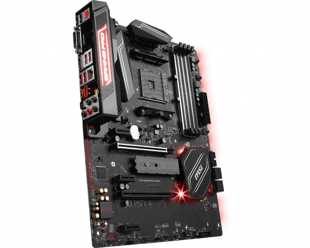 Billig Für MSI B350 GAMING PRO CARBON Desktop-Motherboard Sockel AM4 Für AMD B450M M.2 DDR4 ATX Original Verwendet Mainboard