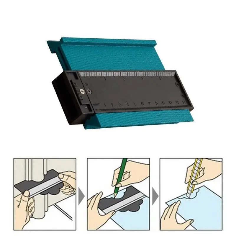 Shape Gauge Duplicator Profile Duplication Contour Template Plastic Copy Measuring Tool | Инструменты