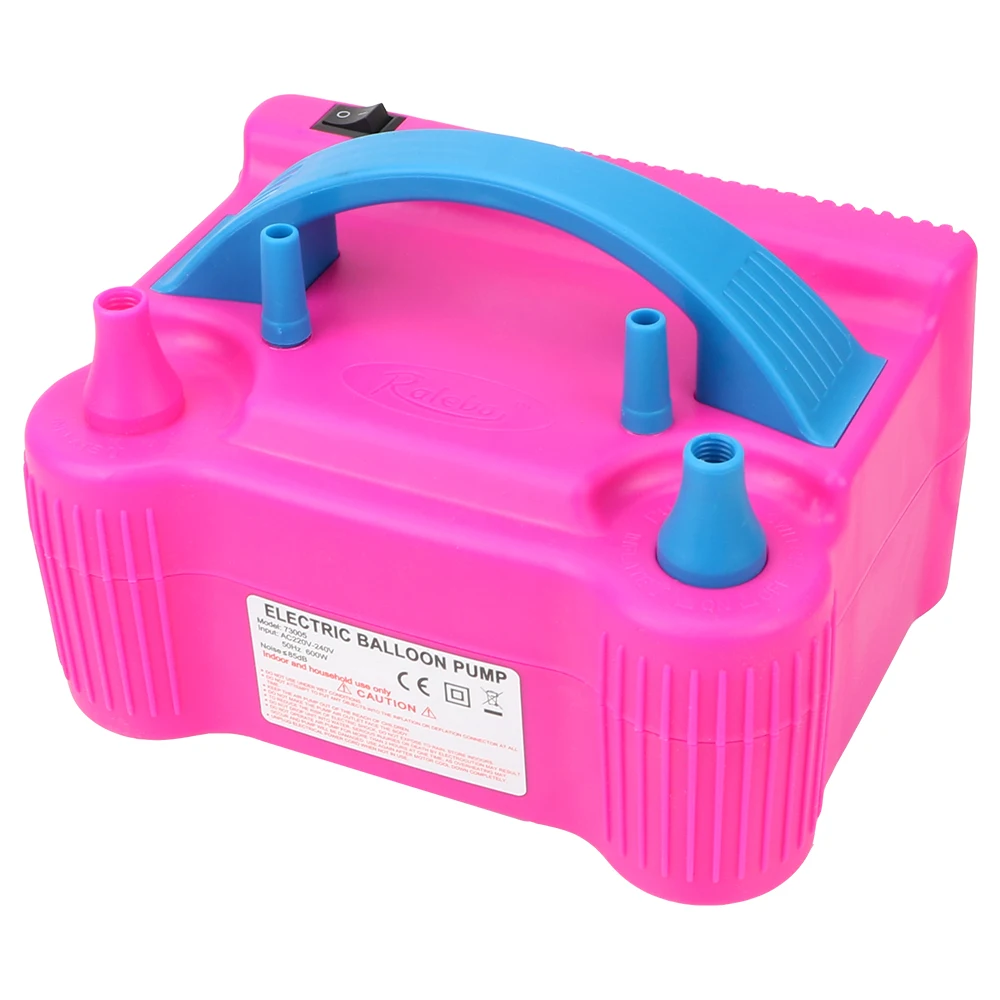 

1pc High Voltage Double Hole Air Compressor Electric Balloon Inflator Pump Air Blower Balloon Pump