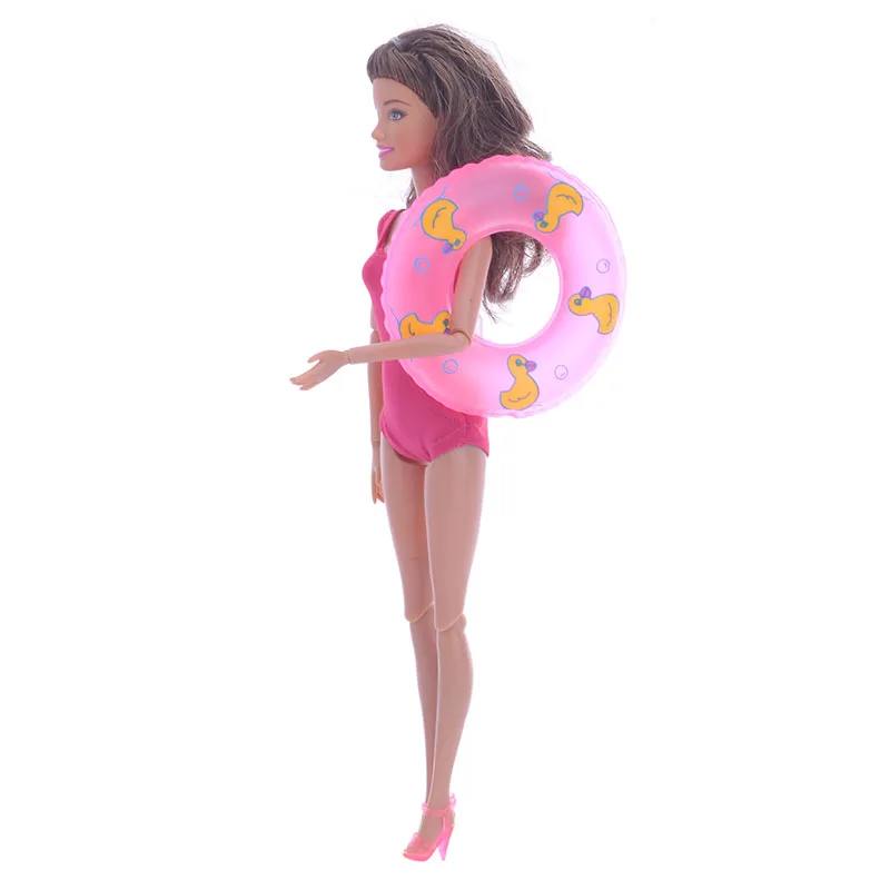 

Luckdoll Summer swimming ring 2pcs Fit For 11.8inch Doll (Doll Accessories),Two Colors Choose
