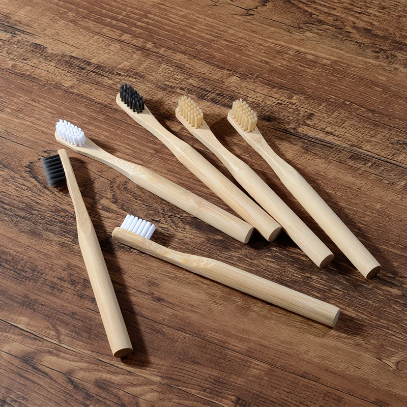Экологичные детские бамбуковые Зубная щётка мягкие щетинки зубной щетки 10 шт.