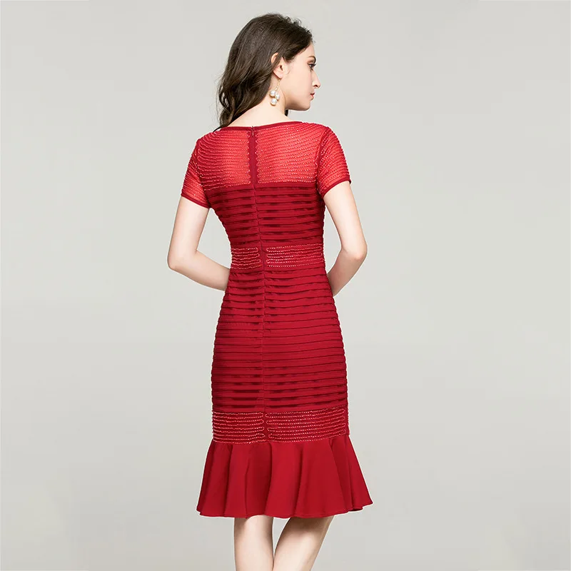 Summer Dress 2020 Vintage Elegant Black for Women Sexy Party Midi Dresses Plus Size Bridesmaid Vestidos | Женская одежда