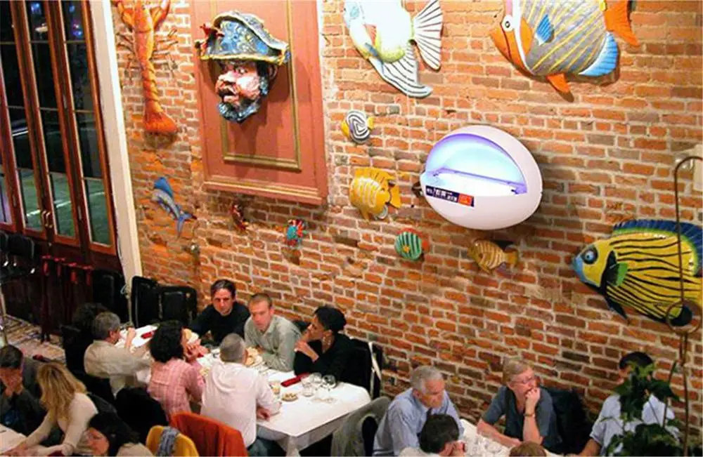 2 шт./упак. 8 Вт лазерной трубки липкий инсектицидная лампа Отель Ресторан Хоум