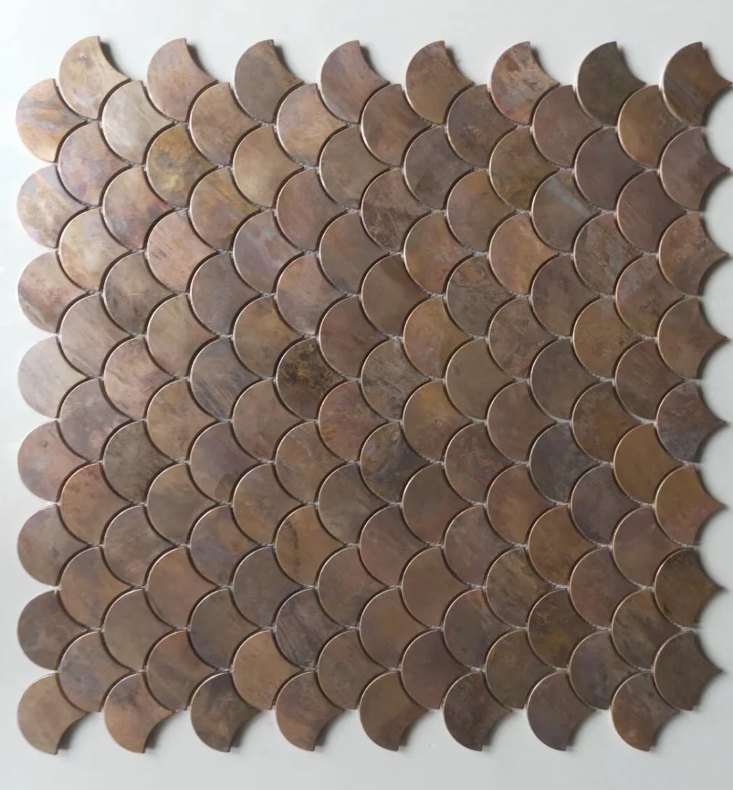 Медная металлическая мозаичная плитка в старинном стиле | Обустройство дома