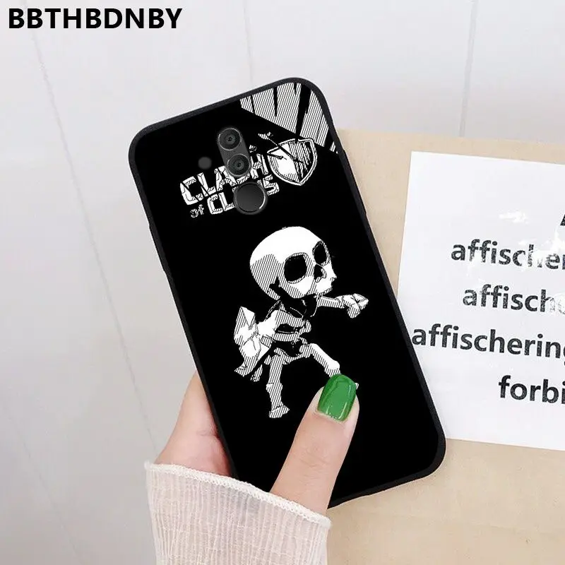 Рождественский черный мягкий чехол для телефона с изображением собаки хаски huawei