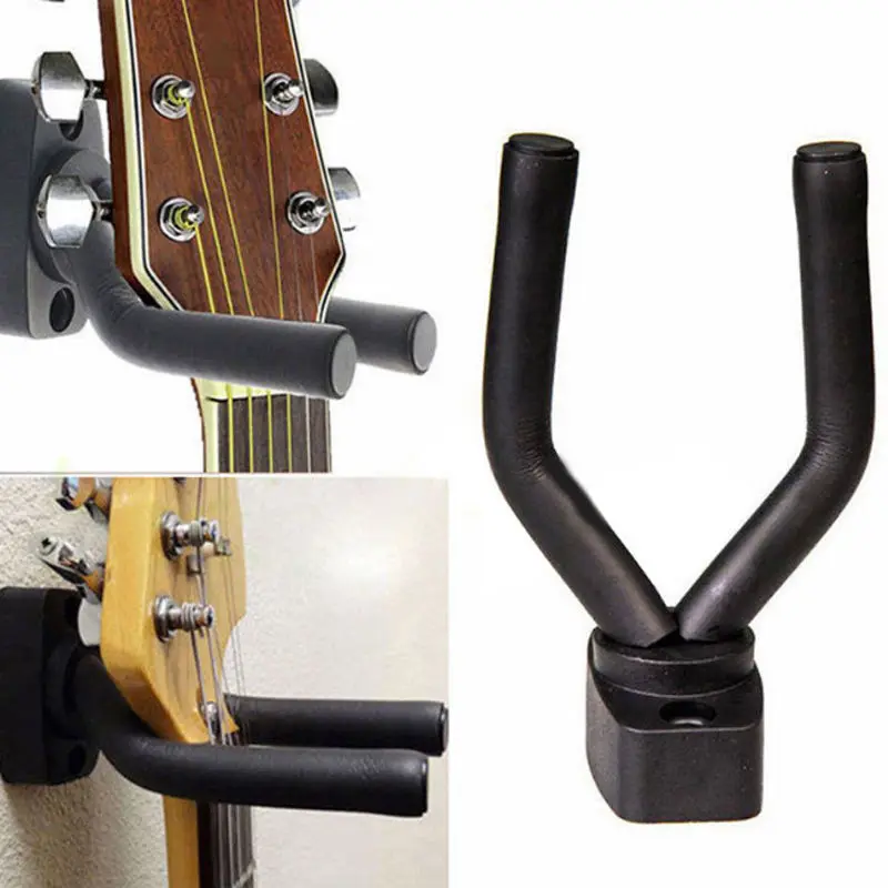 

1pcs Guitar Hanger Hook Holder Wall Mount Stand Rack Bracket Display Guitar Bass Screws Accessories