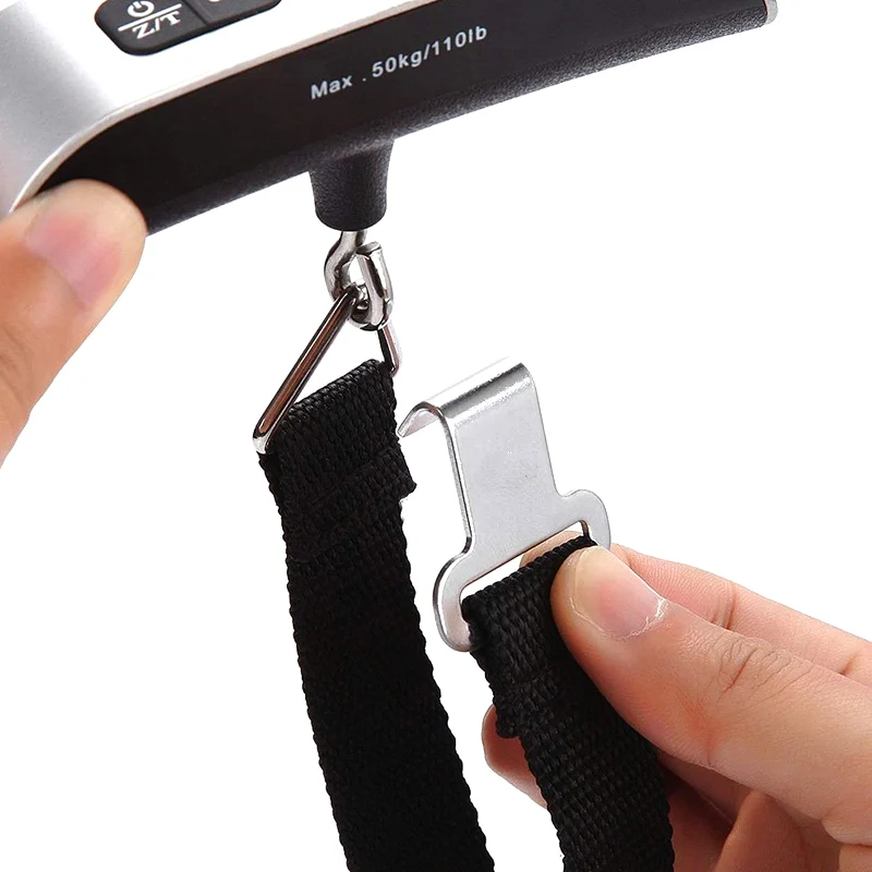 

Newly Portable Luggage Scale Handheld LCD Display Scale with Hook for Outdoor Travelling S66