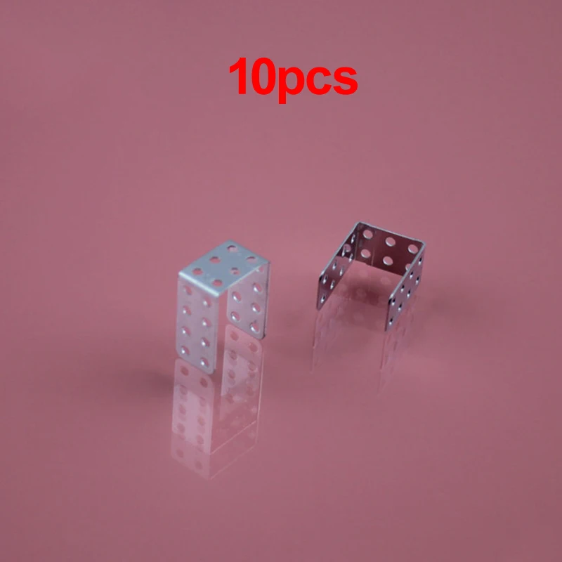 

10 шт. Серебряный Длинный U-Железный для радиоуправляемого автомобиля DIY модификация сборка компоненты двигателя игрушечные аксессуары техн...