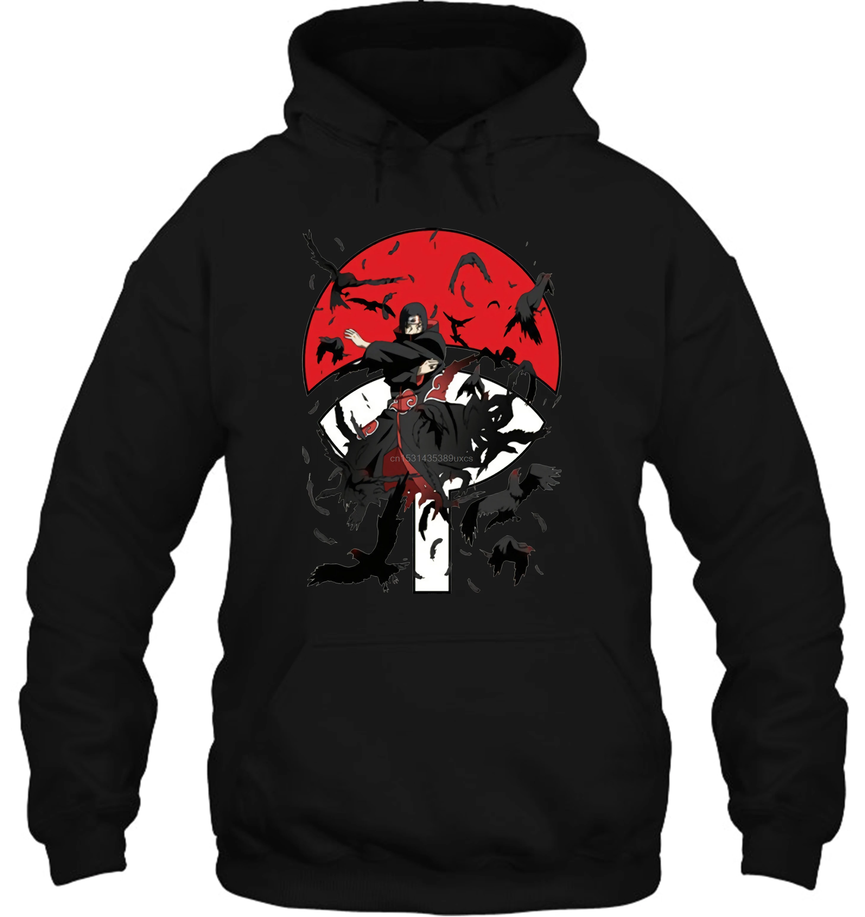 Толстовка с капюшоном для мужчин и женщин Uciha Itachi Naruto | Мужская одежда