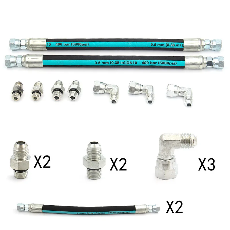 1Set Car Racing High Pressure Oil Pump HPOP Hoses Lines Kit for 99-03 Ford 7.3L Powerstroke Transfer Tubes | Автомобили и