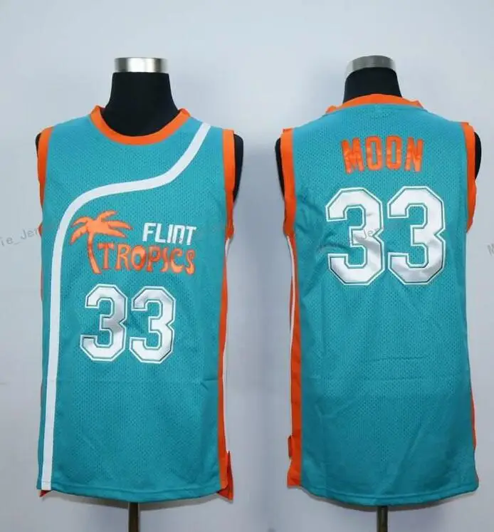 Новинка 2020 баскетбольная майка из фильма Pro Flint Tropics #7 кофейный/черный 69 центр