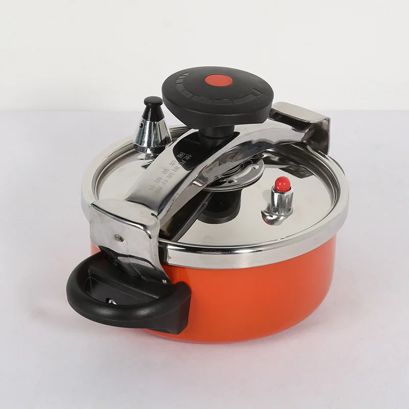 

Dual-Use Gas Induction Pressure Cooker Soup Cooker Universal Pot Stainless Steel Mini Pressure Cooker Safe And Easy To Clean
