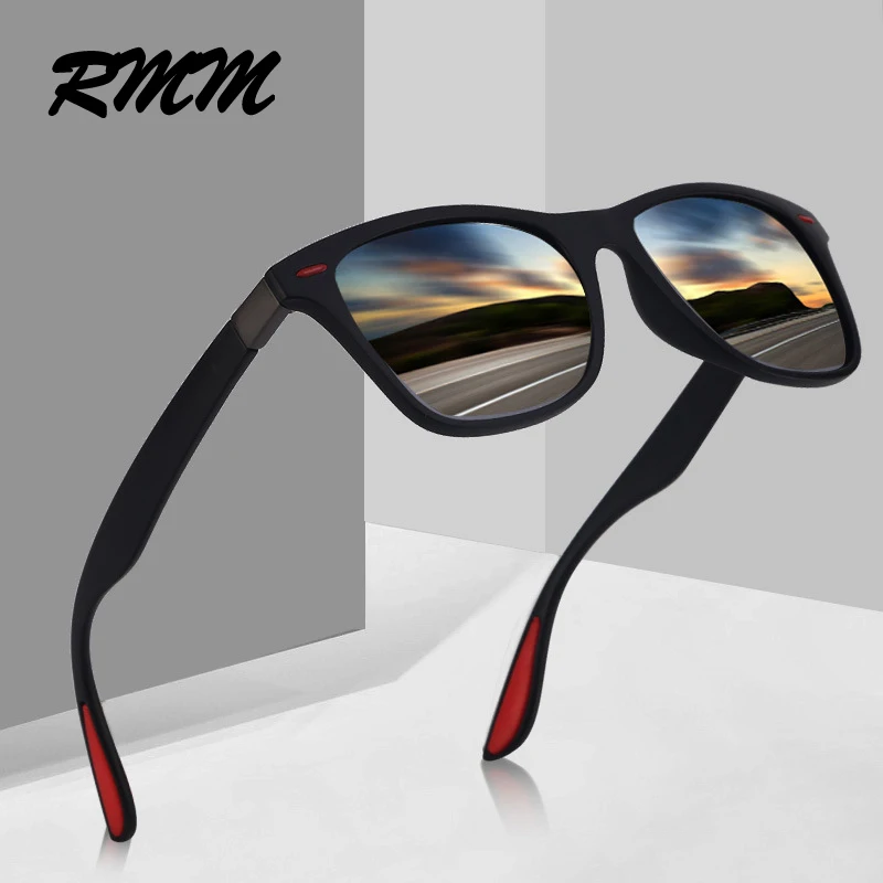 

Очки солнцезащитные RMM TR90 для мужчин и женщин UV-400, ультралегкие поляризационные, квадратной формы, для вождения