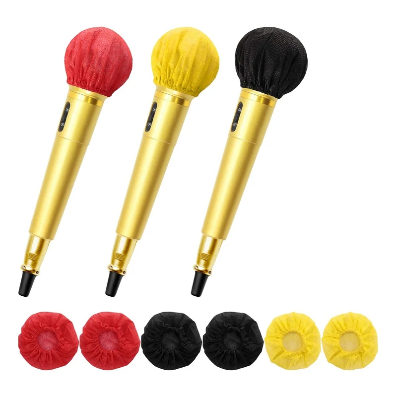 200 штук одноразовый чехол для микрофона нетканый KTV записывающая комната сбор