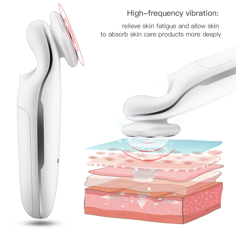 

Usb Ems Photon Skin Rejuvenation Vibration Beauty Device Face Tightening Wrinkles Remover Facial Lift Massage Skin Care