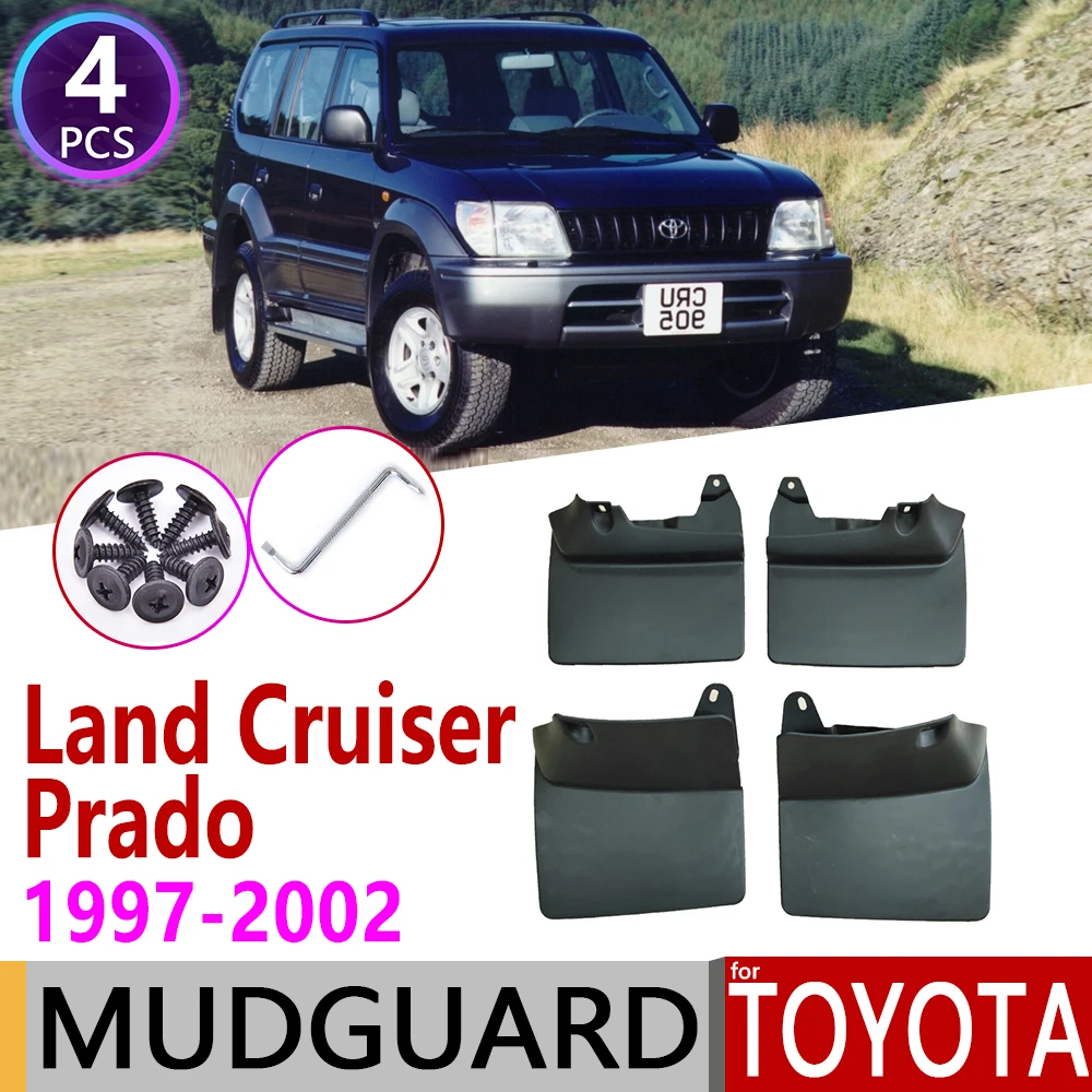 Брызговик для Toyota Land Cruiser Prado LC90 FZJ90 90 1997 ~ 2002 Fender брызговик Всплеск закрылки