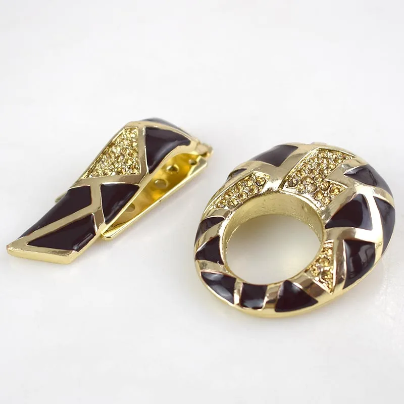 2 Sets Very Beautiful Fashion Fur Buttons Coat Rhinestone Glass with A Diamond Buckle DIY Accessories AP2274 | Дом и сад