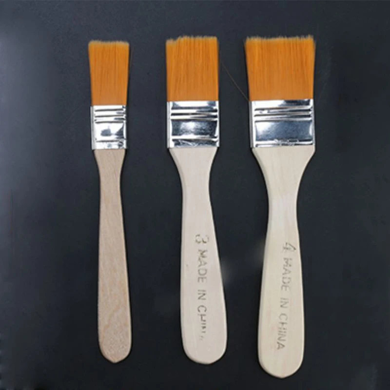 Мягкая щетка для чистки волос Маленькая нейлоновая кисть краски |