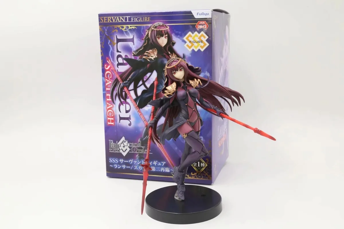 Фигурка героя Fate Grand Order Lancer Scathach коллекционная кукла аниме мультяшная модель для
