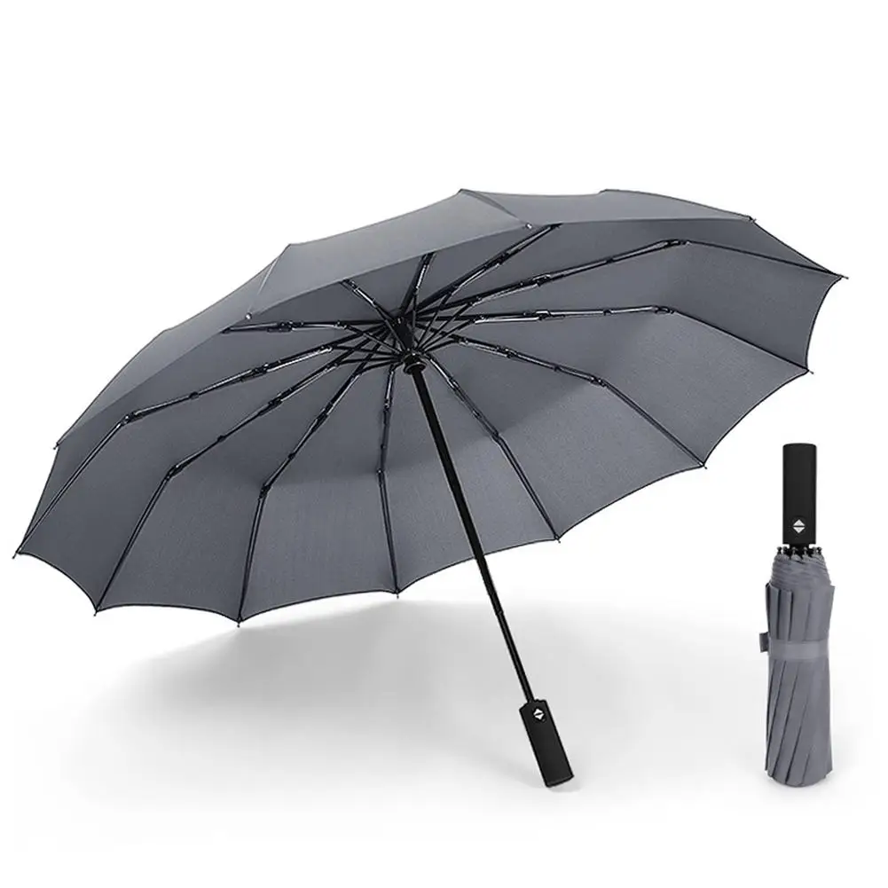 Портативный УФ-защита 210 т эпонж Зонт-автомат солнце 3 складные стекловолокно