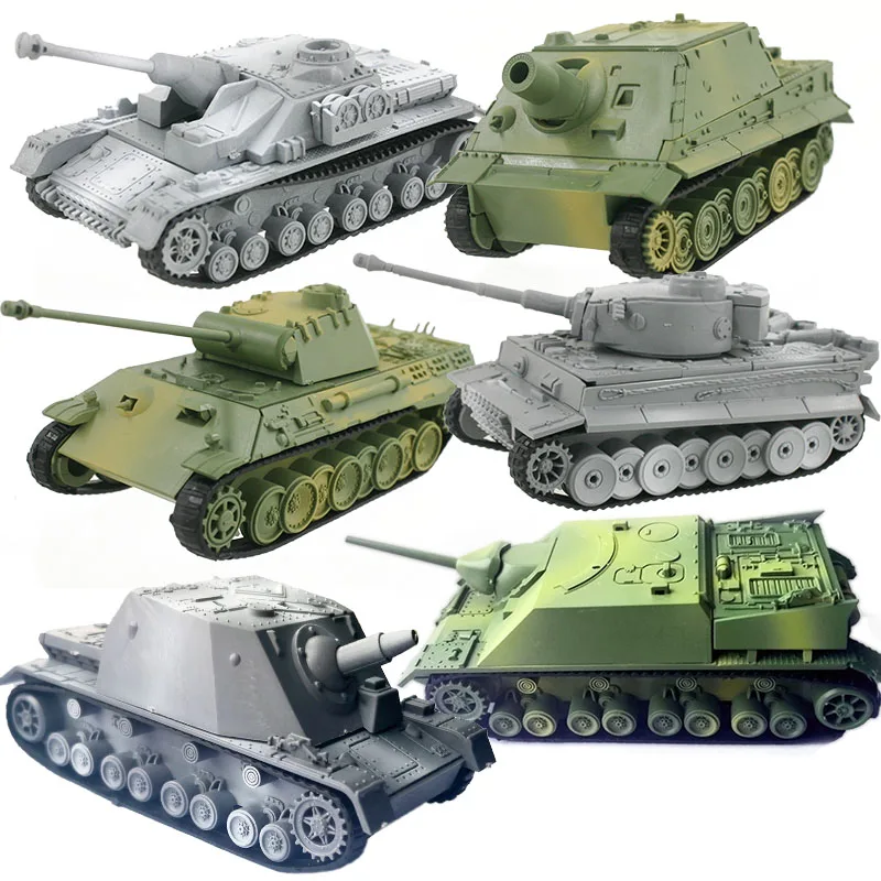 4D Танк модель строительные наборы Военная сборка развивающие игрушки украшения материал пантера Тигр штурм
