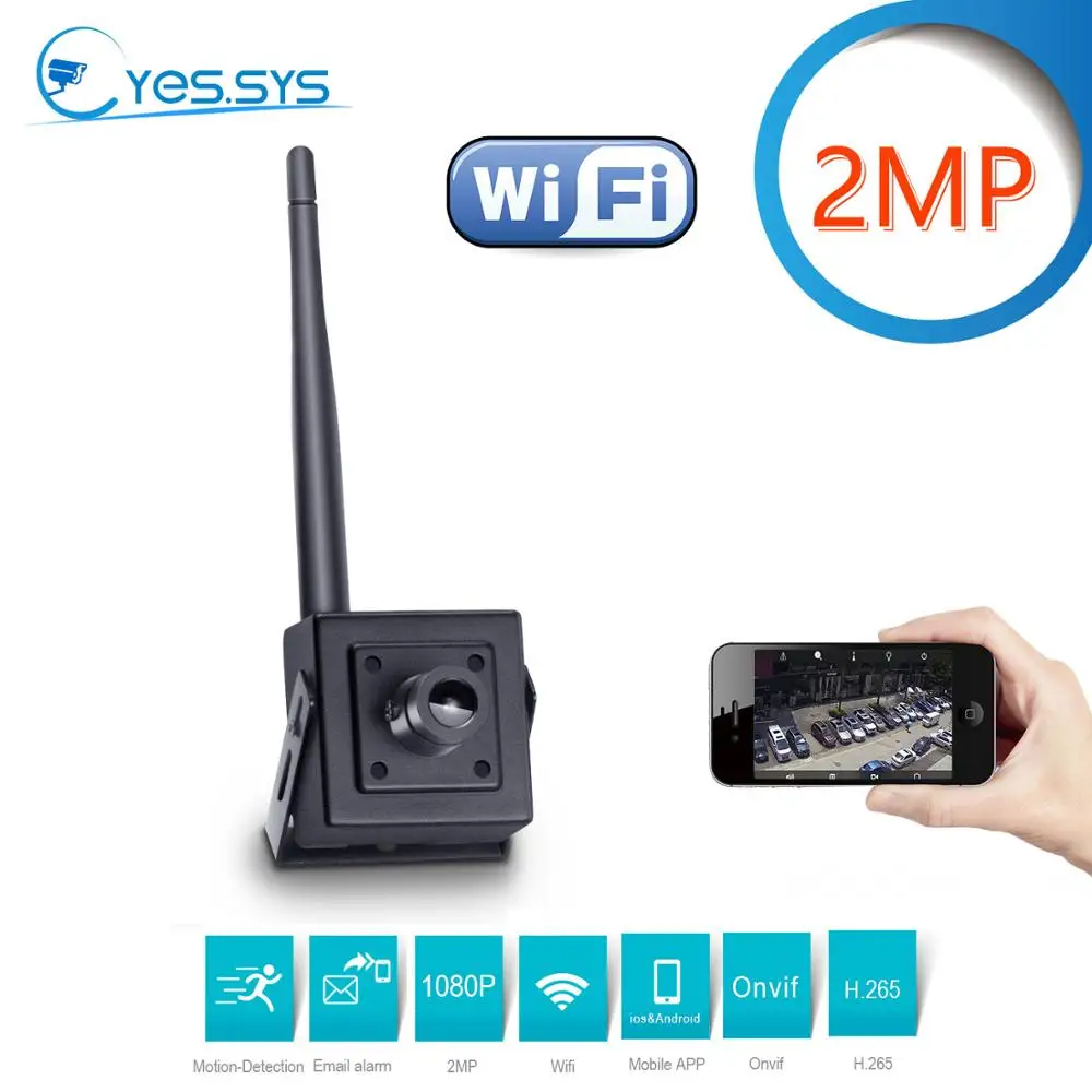 Eyes.sys 2 0 МП Мини Портативная Беспроводная 1080P сетевая P2P IP CCTV HD Wi Fi камера