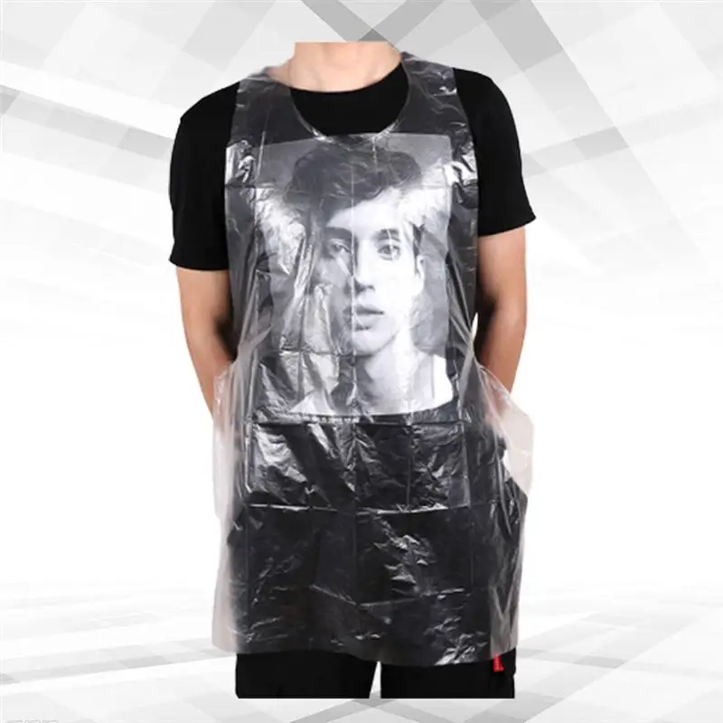 

100pcs Disposable Antifouling Apron Kitchen Waterproof Oil Proof Apron for Cooking Home Kitchen