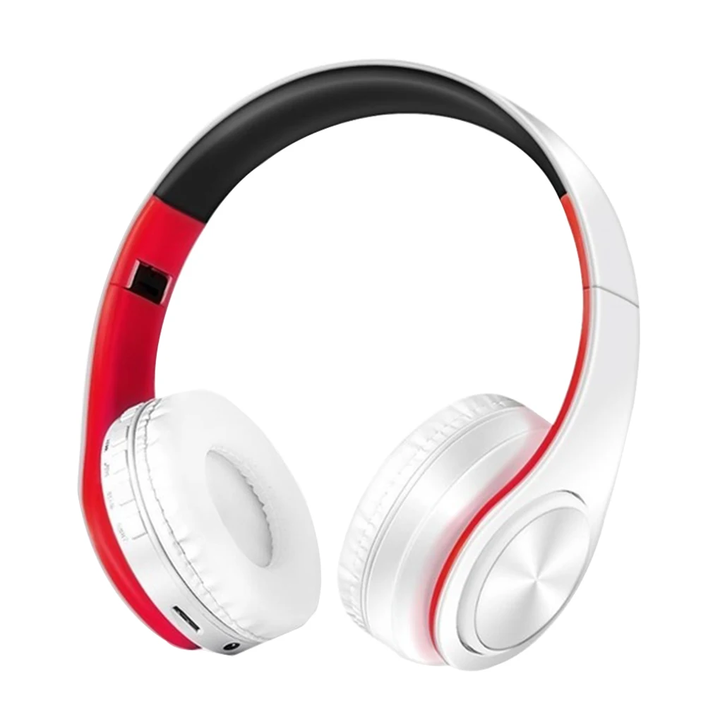 Складные беспроводные музыкальные наушники Bluetooth 5 0 Hi Fi стерео Спортивная