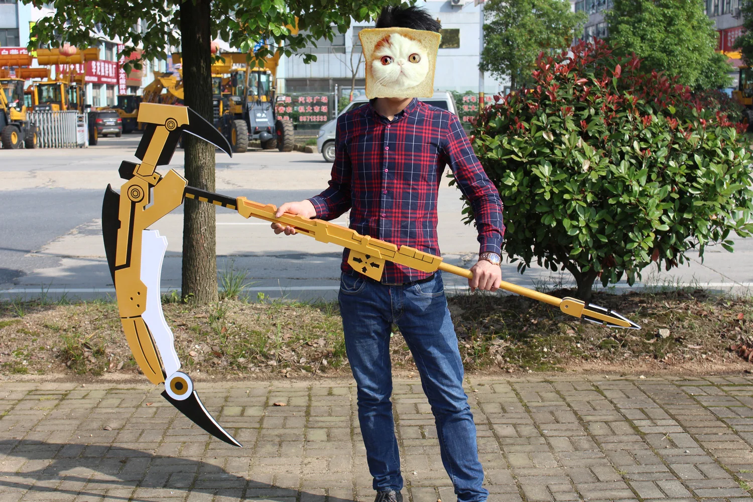 Полумесяц Роза RWBY рубин оружие косплей костюм реквизит|Реквизит для костюмов| |