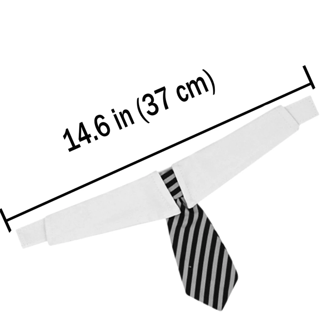 1 шт. галстук для животных декоративный милый в полоску кошки собачий товары