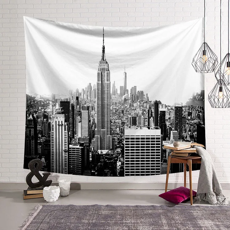 

A Colorful Tapestry Wall Hanging Polyester Elegant Mandala Pattern Blanket 9573 CM For Bedroom Tapestry Home Decor 2019 Fashion